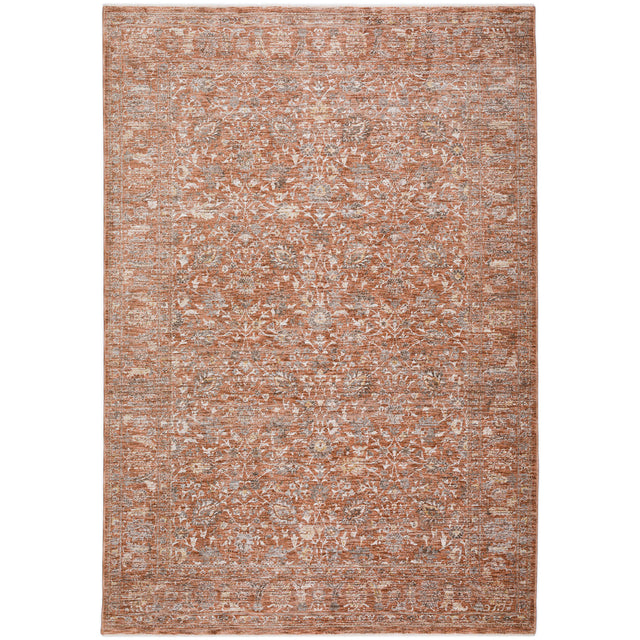 Dalyn Vienna VI9 Machine Made Traditional Orange Rug