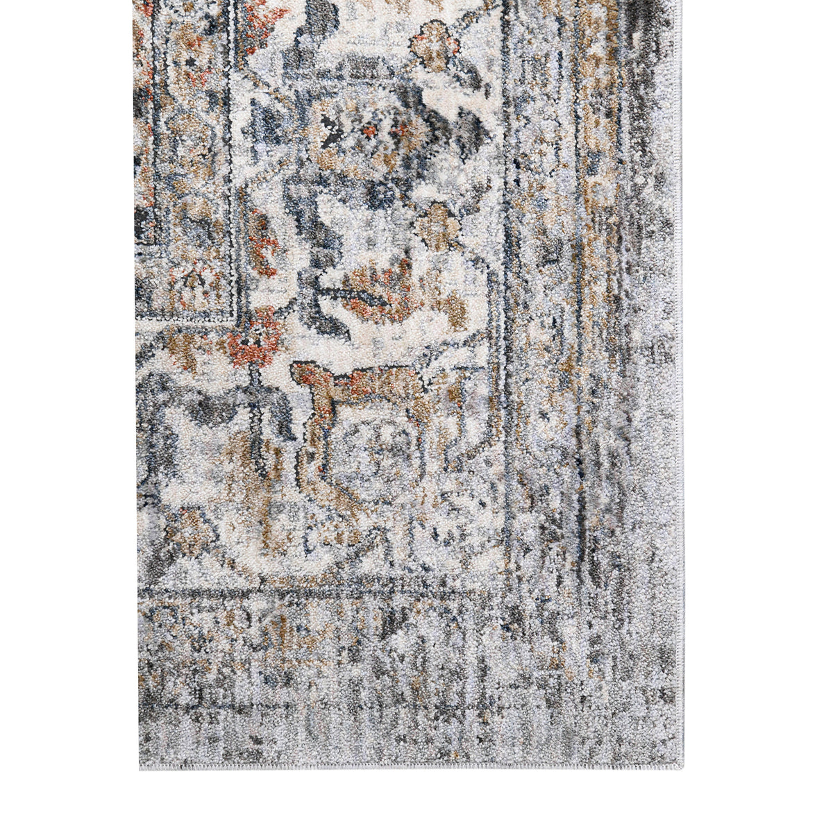 Amer Vermont VRM-7 Charcoal area rug - corner view