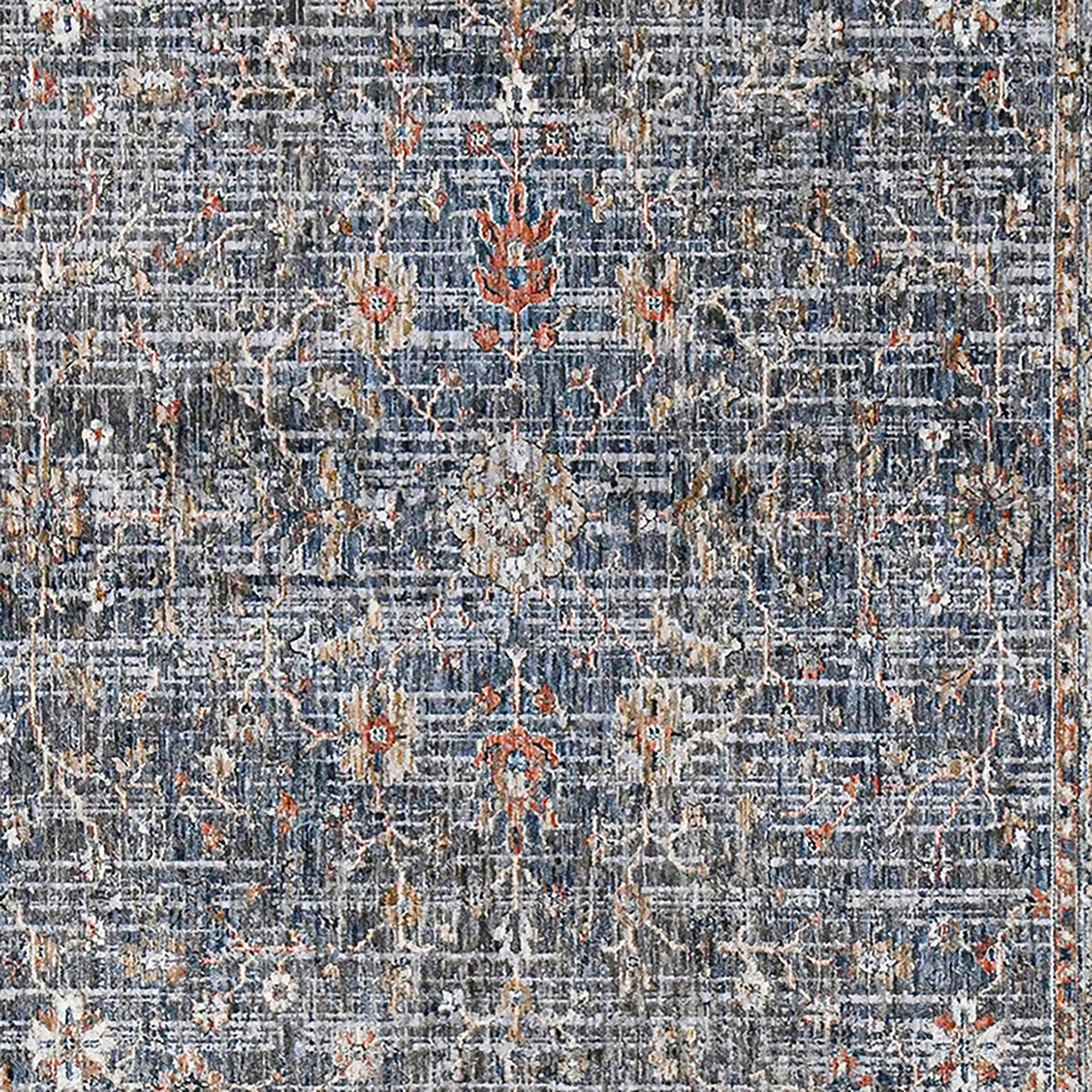 Amer Vermont VRM-7 Charcoal area rug - color swatch view