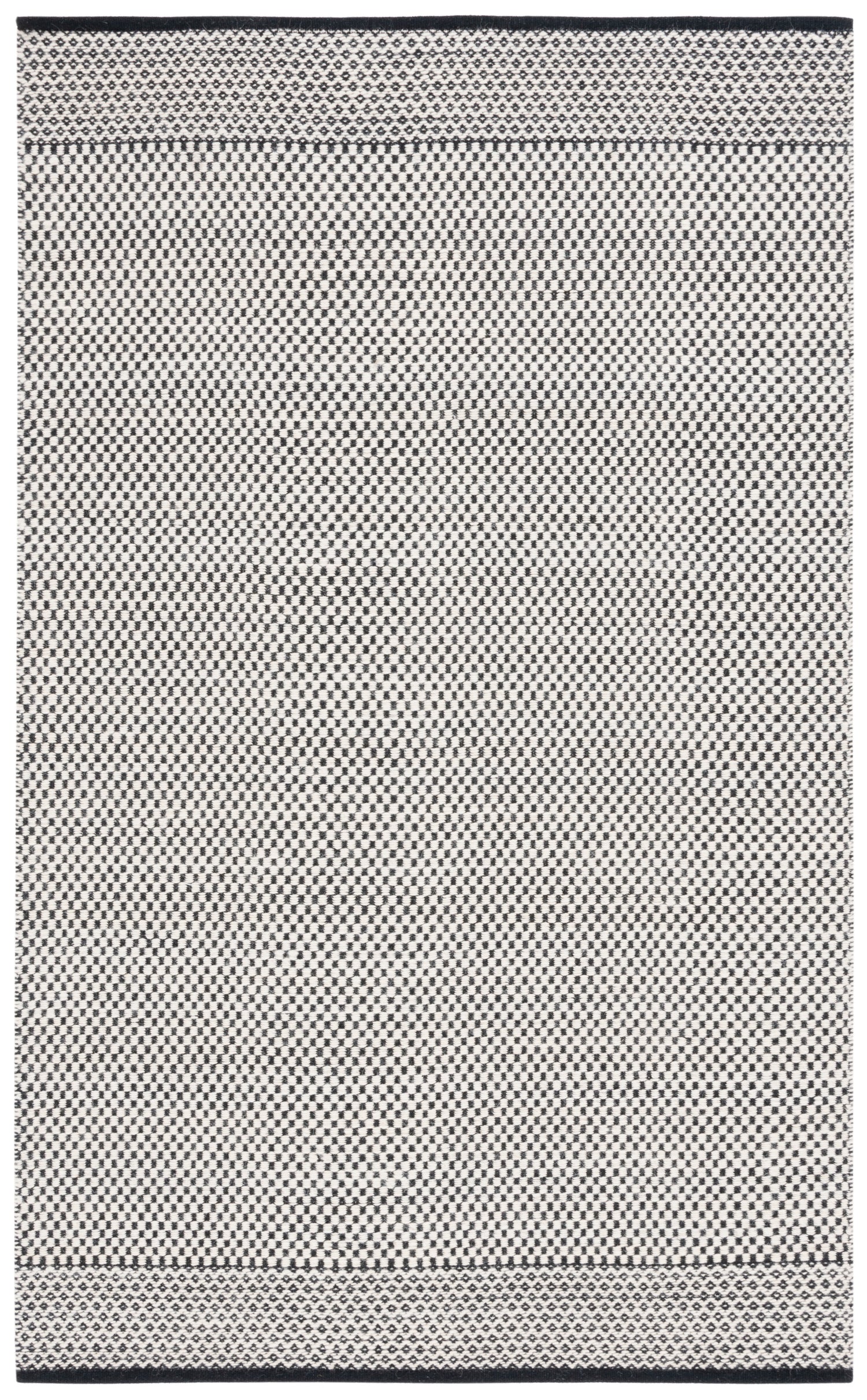Safavieh Vermont Vrm906Z Black/Ivory Rug.