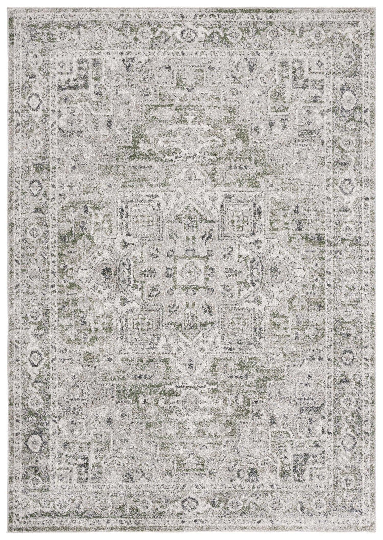 Safavieh Vintage Tabriz Vta208G Grey/Green Rug.