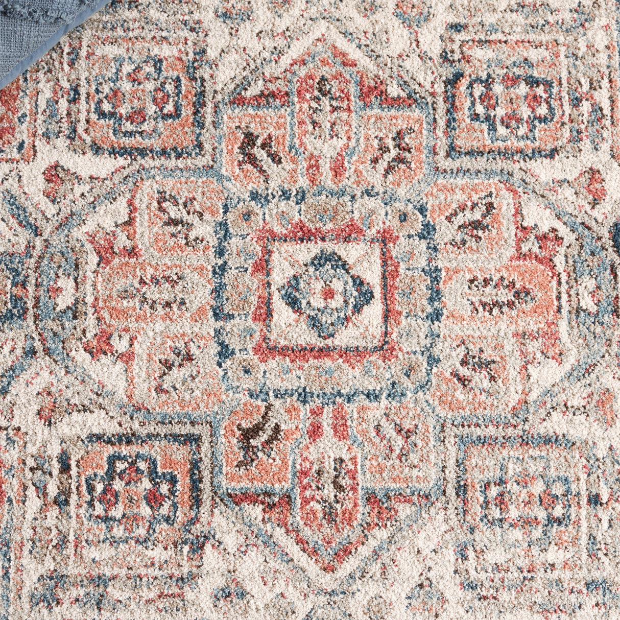 Safavieh Vintage Tabriz Vta208P Rust/Blue Rug.