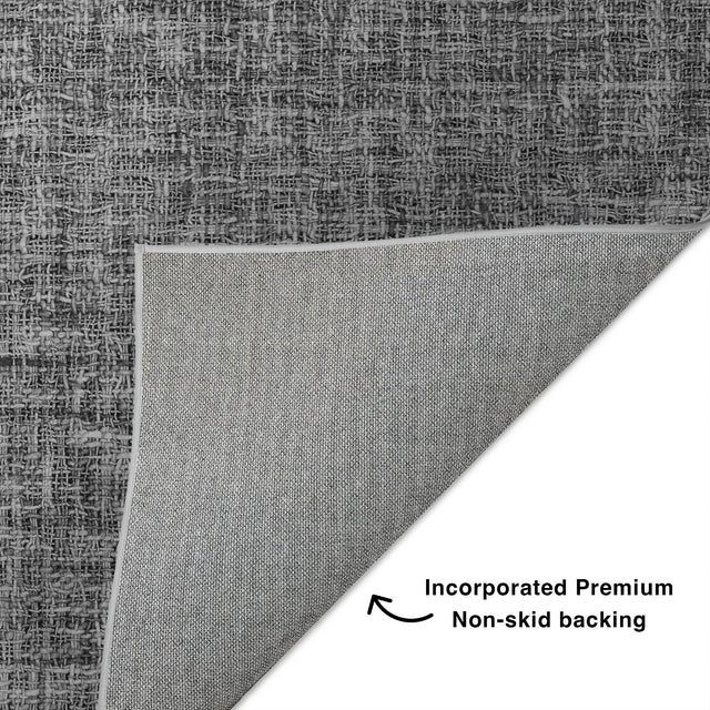 Dalyn Voyage VY1 Transitional Machine Made Charcoal Rug