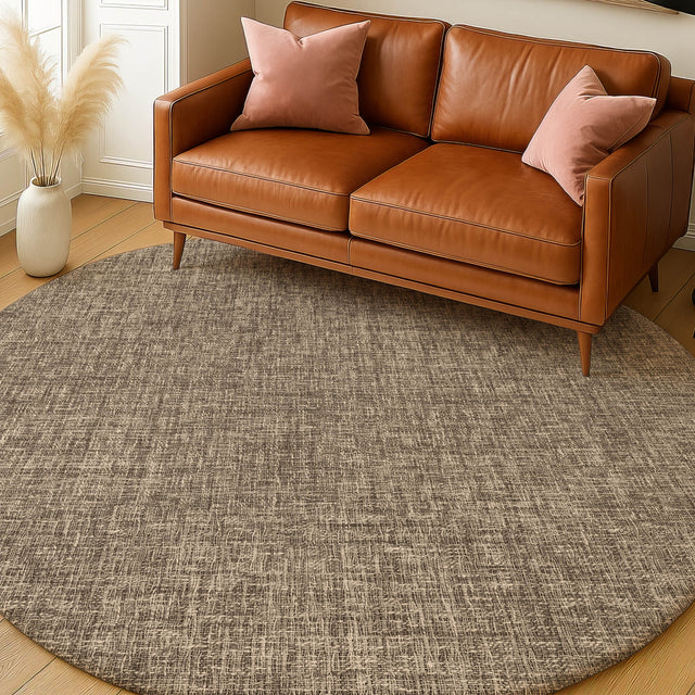 Dalyn Voyage VY1 Transitional Machine Made Mocha Rug