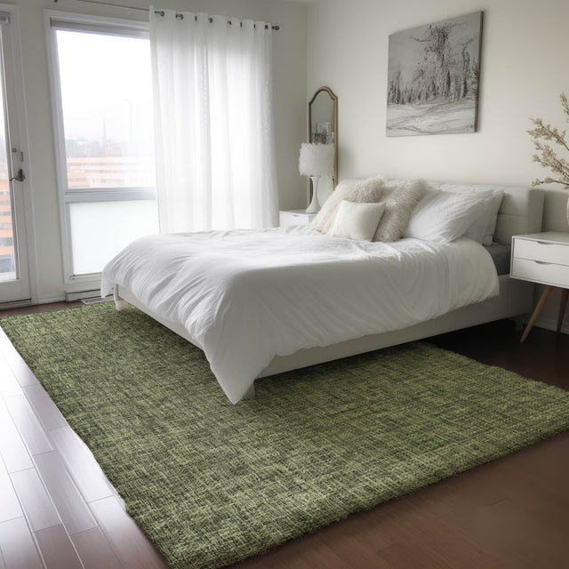 Dalyn Voyage VY1 Transitional Machine Made Olive Rug