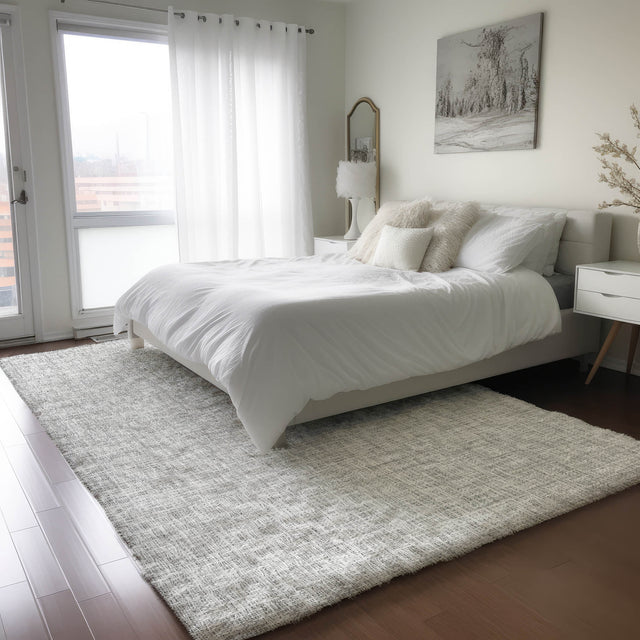 Dalyn Voyage VY1 Transitional Machine Made Silver Rug