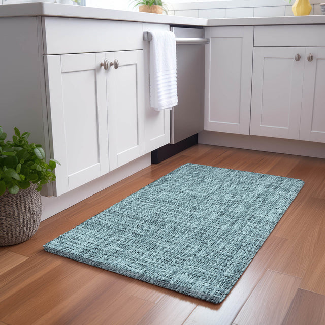 Dalyn Voyage VY1 Transitional Machine Made Teal Rug