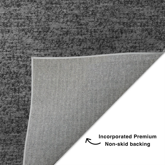 Dalyn Voyage VY2 Transitional Machine Made Charcoal Rug