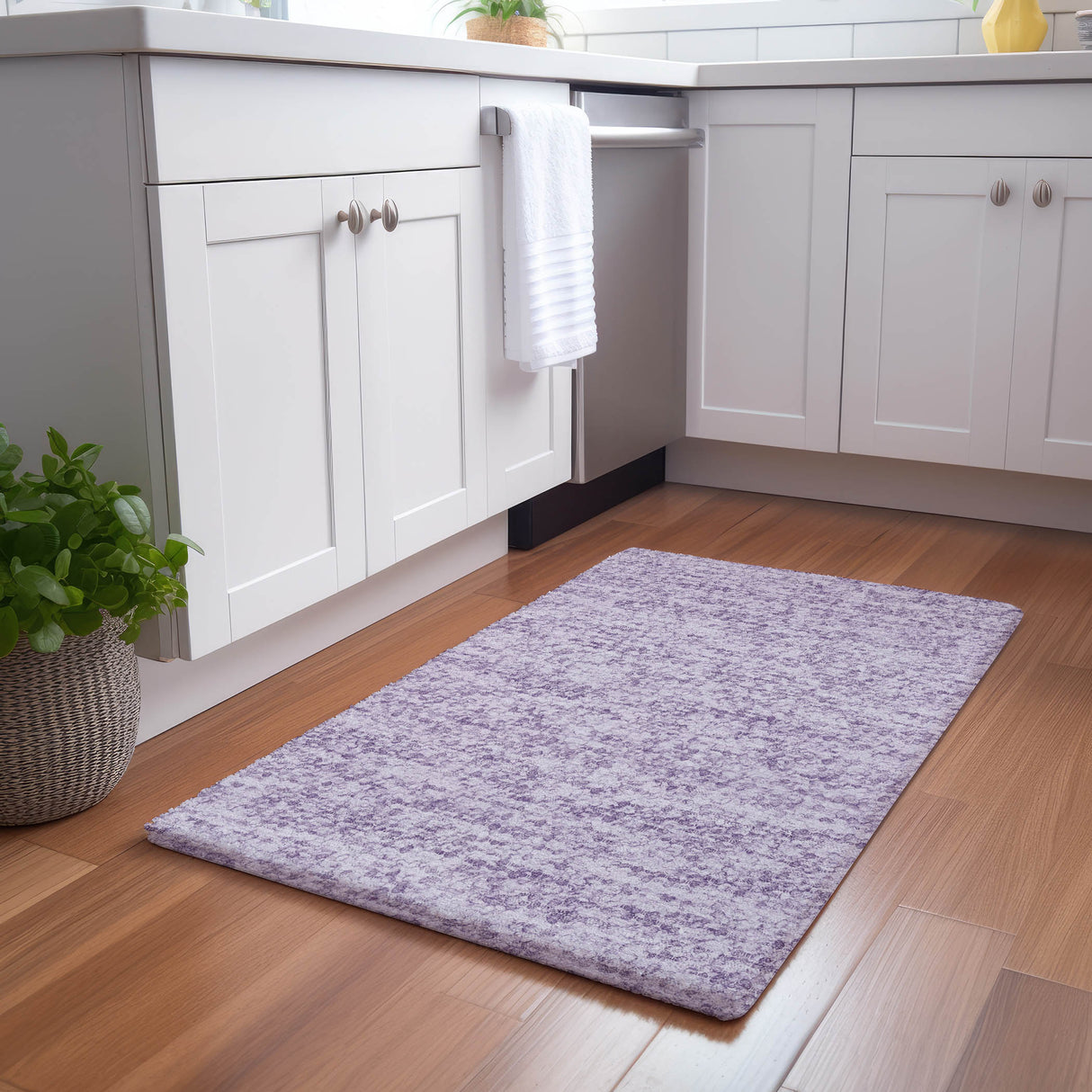 Dalyn Voyage VY2 Transitional Machine Made Lavender Rug