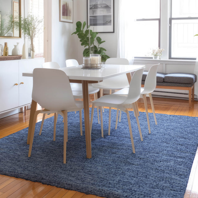 Dalyn Voyage VY2 Transitional Machine Made Navy Rug