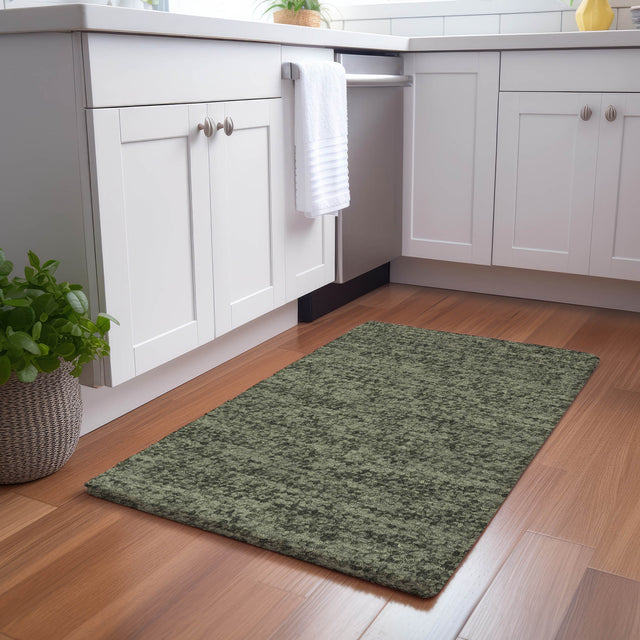 Dalyn Voyage VY2 Transitional Machine Made Olive Rug