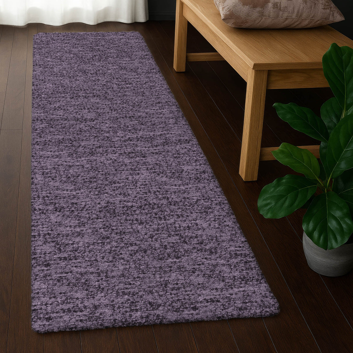 Dalyn Voyage VY2 Transitional Machine Made Plum Rug