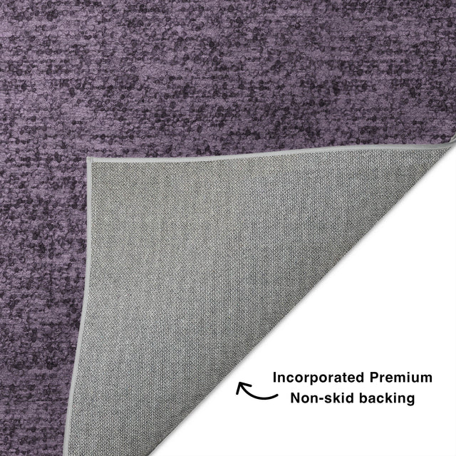 Dalyn Voyage VY2 Transitional Machine Made Plum Rug