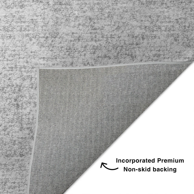 Dalyn Voyage VY2 Transitional Machine Made Silver Rug