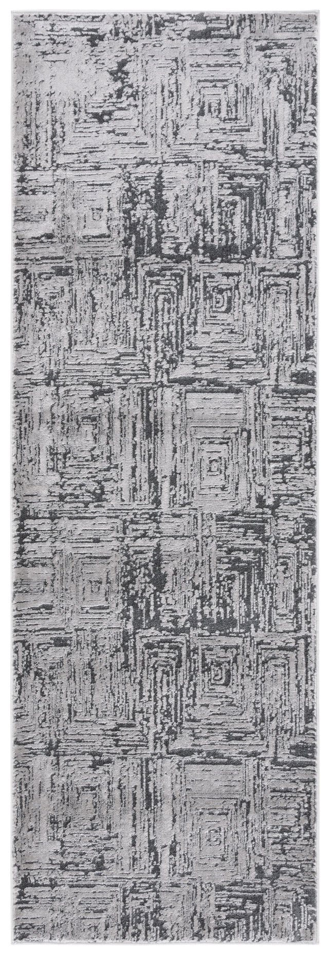 Safavieh Whisper Whs814F Grey/Dark Grey Rug.