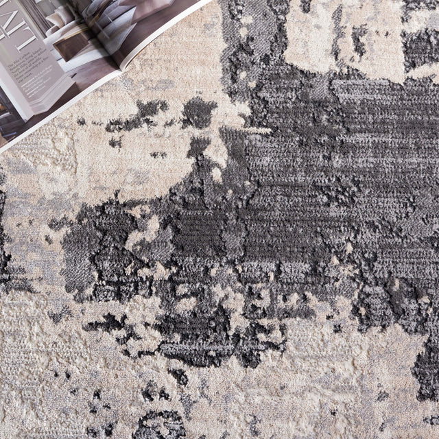 Safavieh Whisper Whs820F Grey/Light Beige Rug.