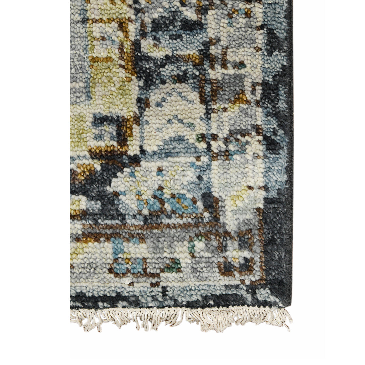 Amer Willow WIL-4 Indigo area rug - corner view