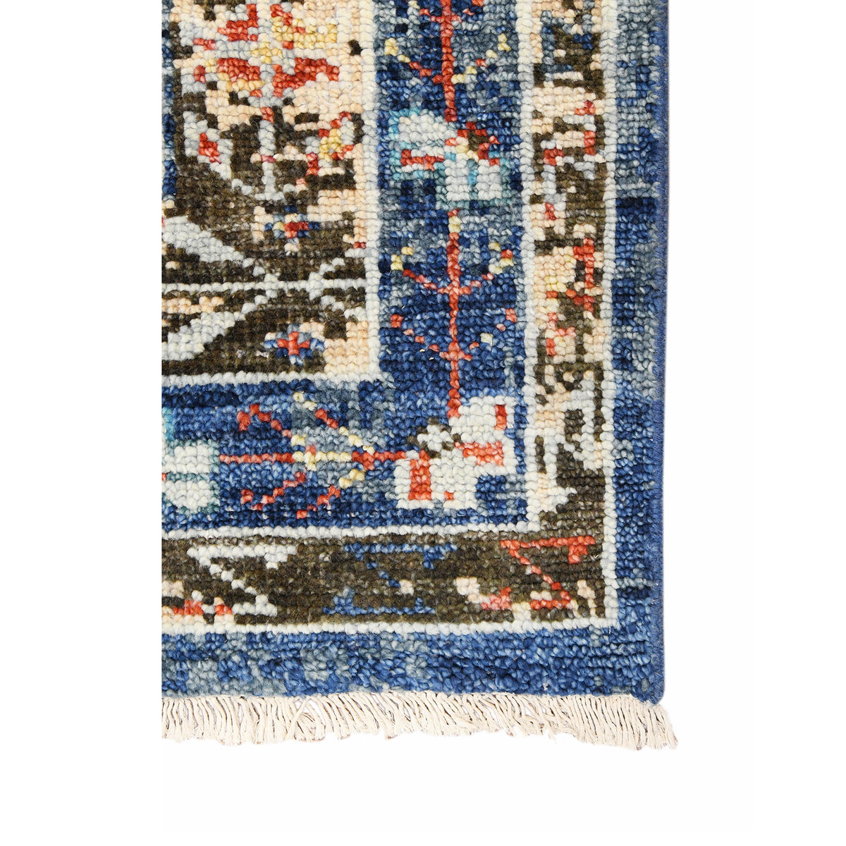 Amer Willow WIL-5 Navy area rug - corner view