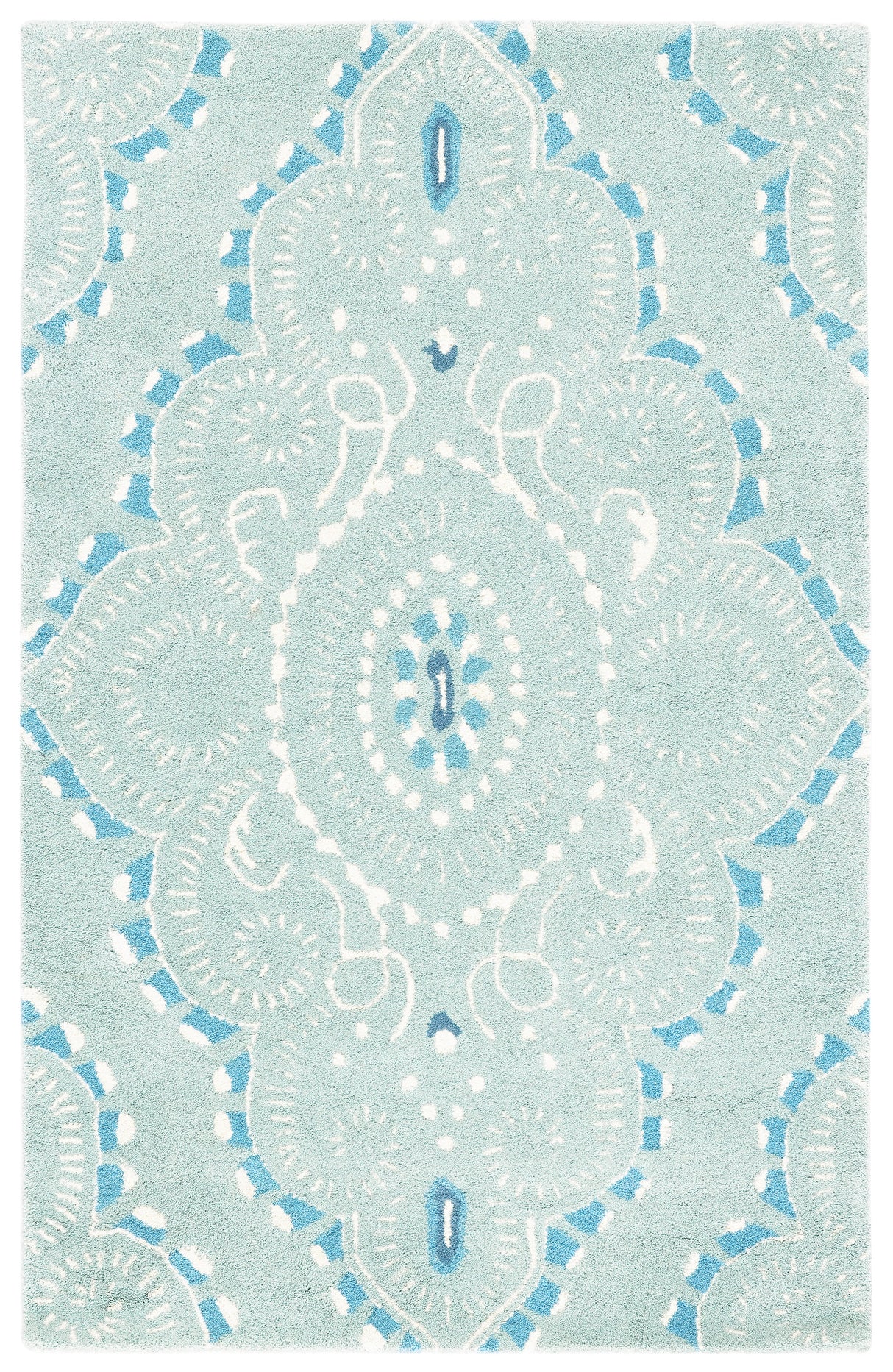 Safavieh Wyndham Wyd372A Blue/Ivory Rug.