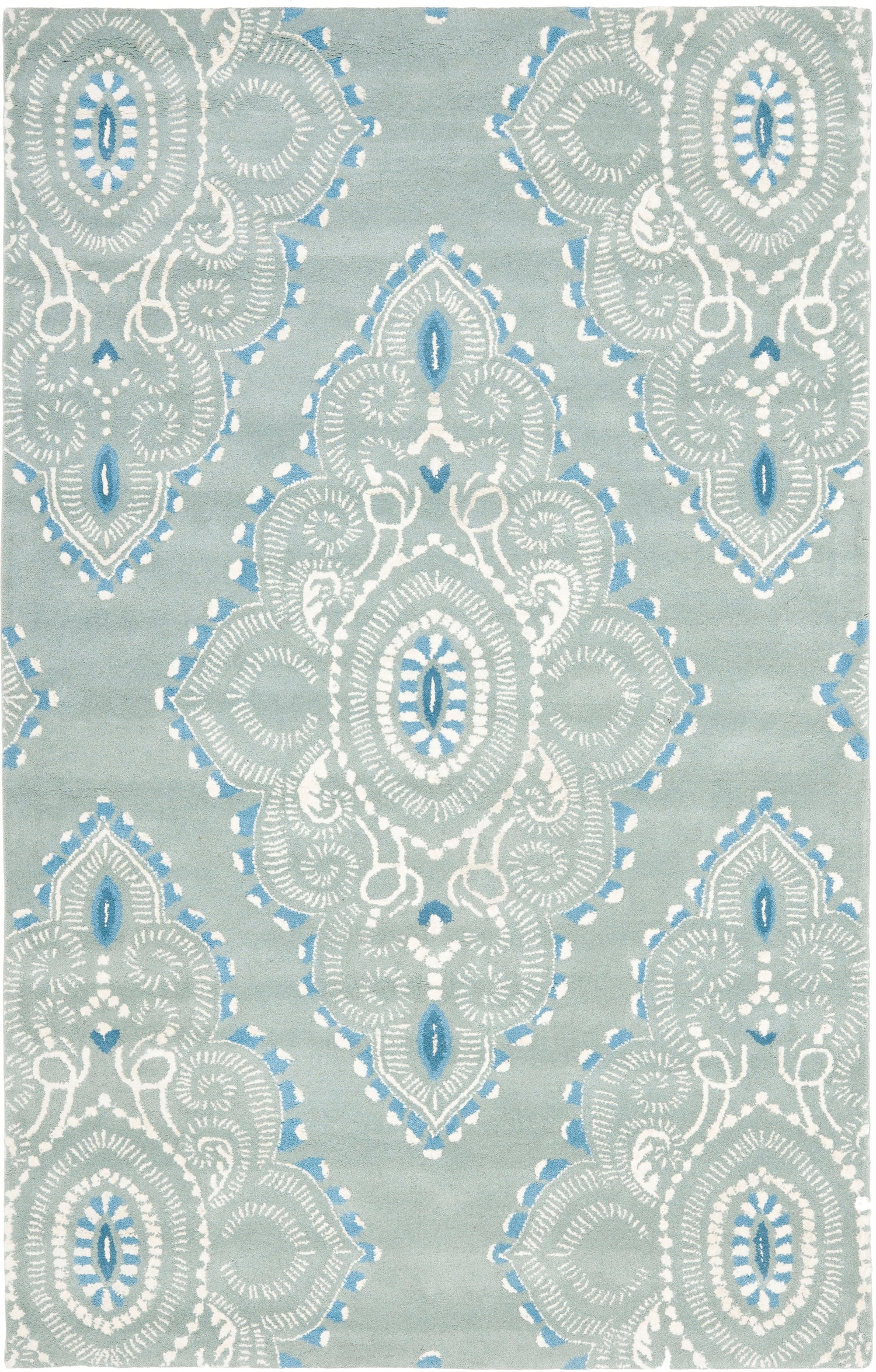 Safavieh Wyndham Wyd372A Blue/Ivory Rug.