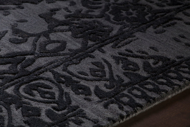 Chandra Xia Xia43700 Grey Rug - side detail