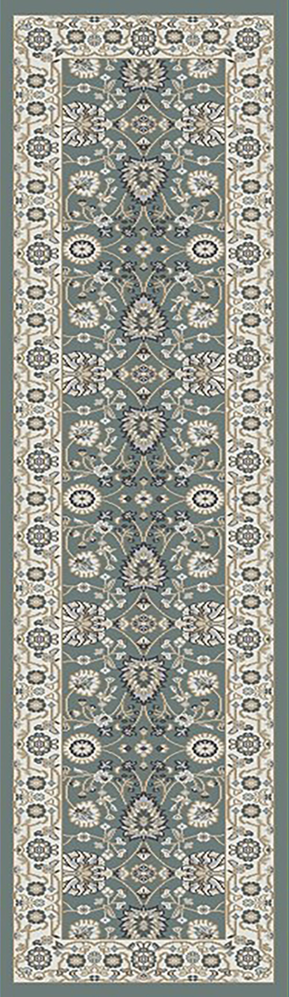 Dynamic Rugs Yazd 2803 Power Loomed Traditional Grey/Ivory Rug