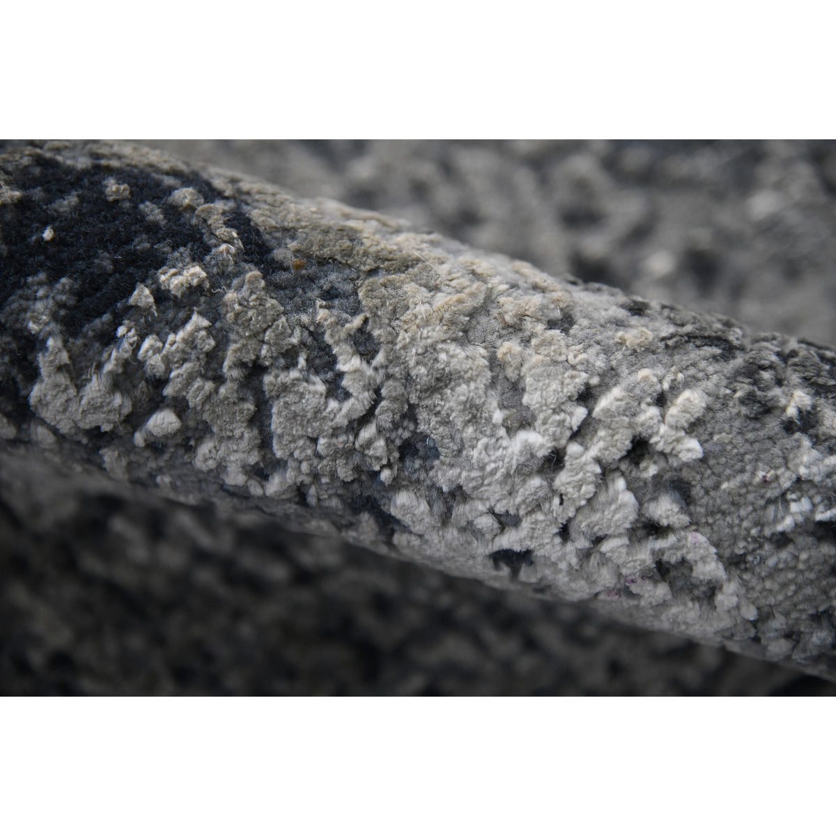Amer Zenith ZEN-52 Graphite area rug - color swatch view