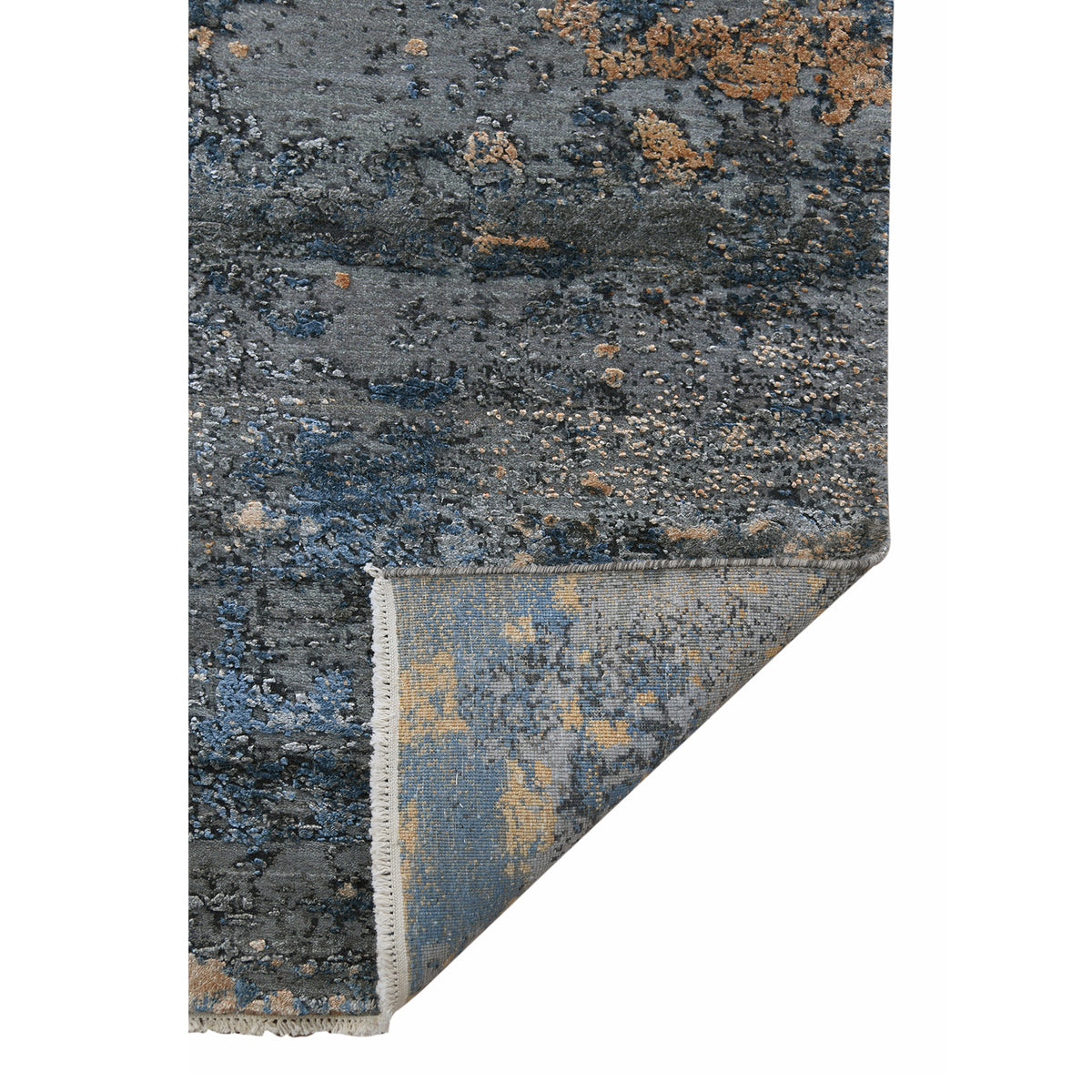 Amer Zenith ZEN-55 Dark Gray area rug - back view