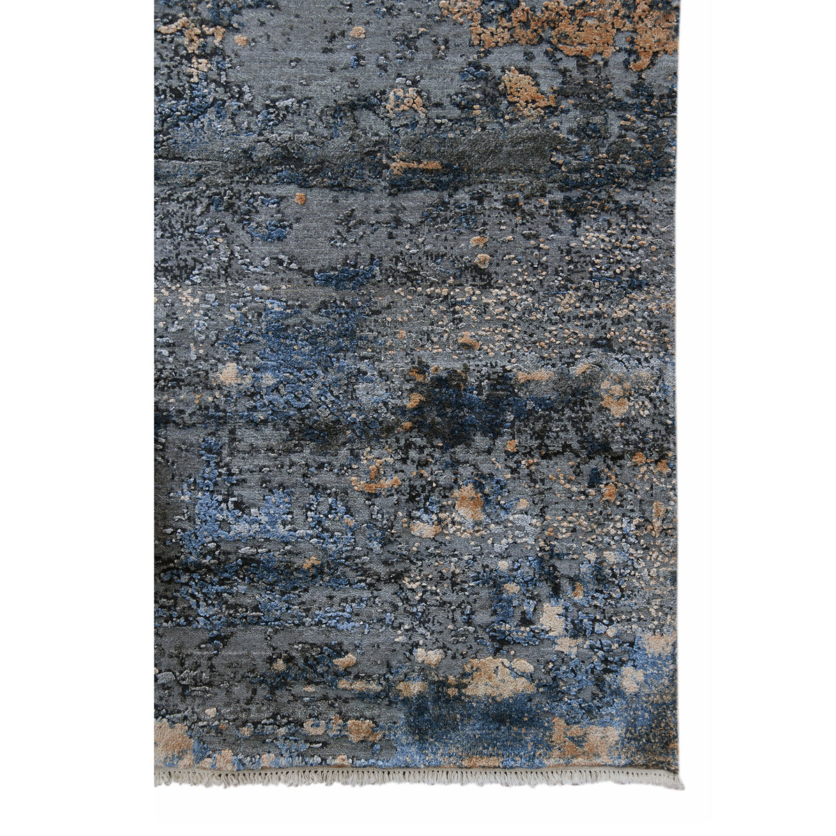 Amer Zenith ZEN-55 Dark Gray area rug - corner view