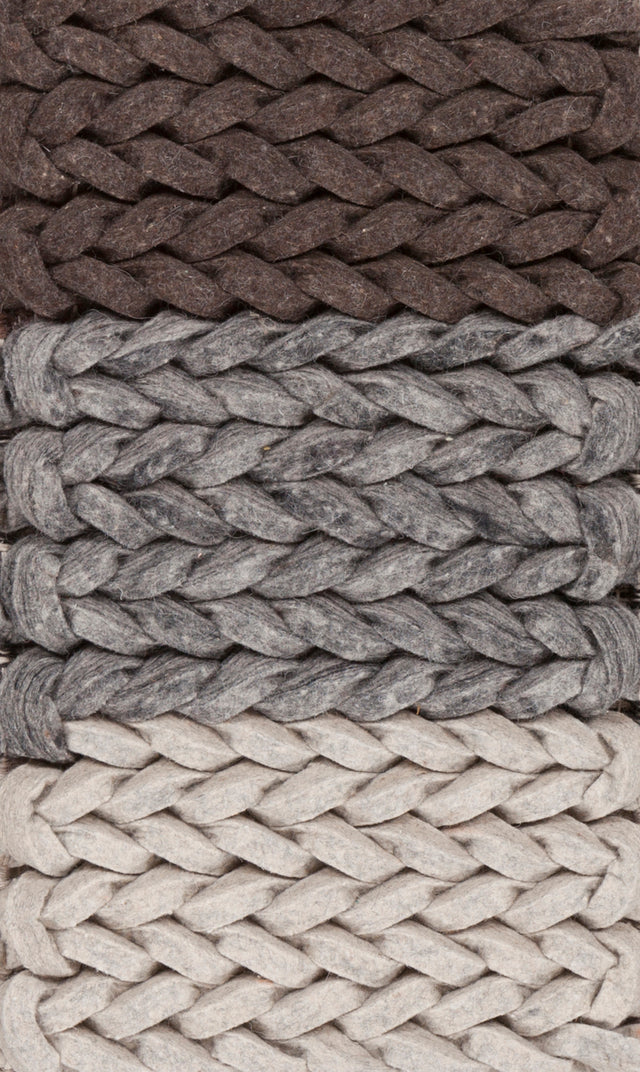 Chandra Zensar Zen10001 Grey Rug - sample color blanket