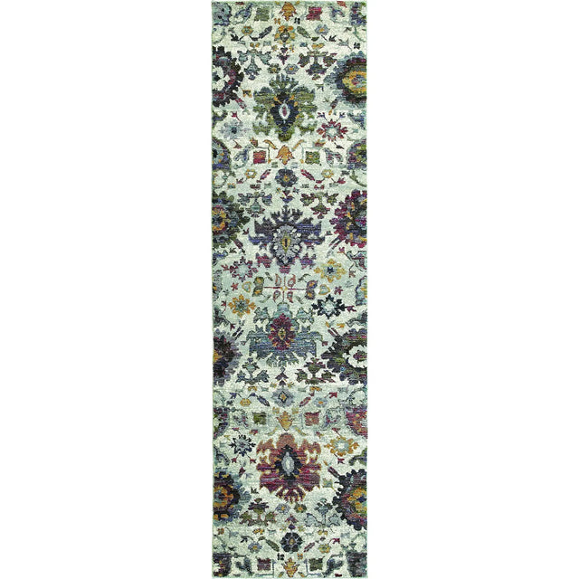 Oriental Weavers Sphinx Andorra 7129A Stone/Multi Rugs - runner