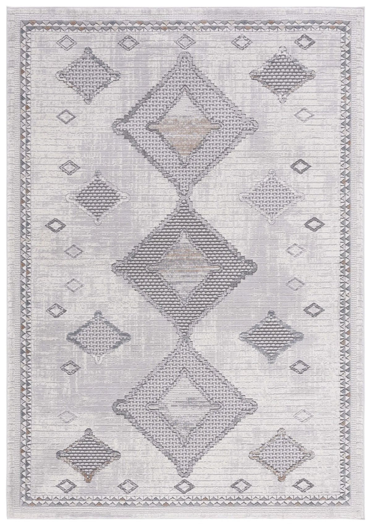 Safavieh Eternal 4'-0" x 6'-0" Rug in Grey / Ivory