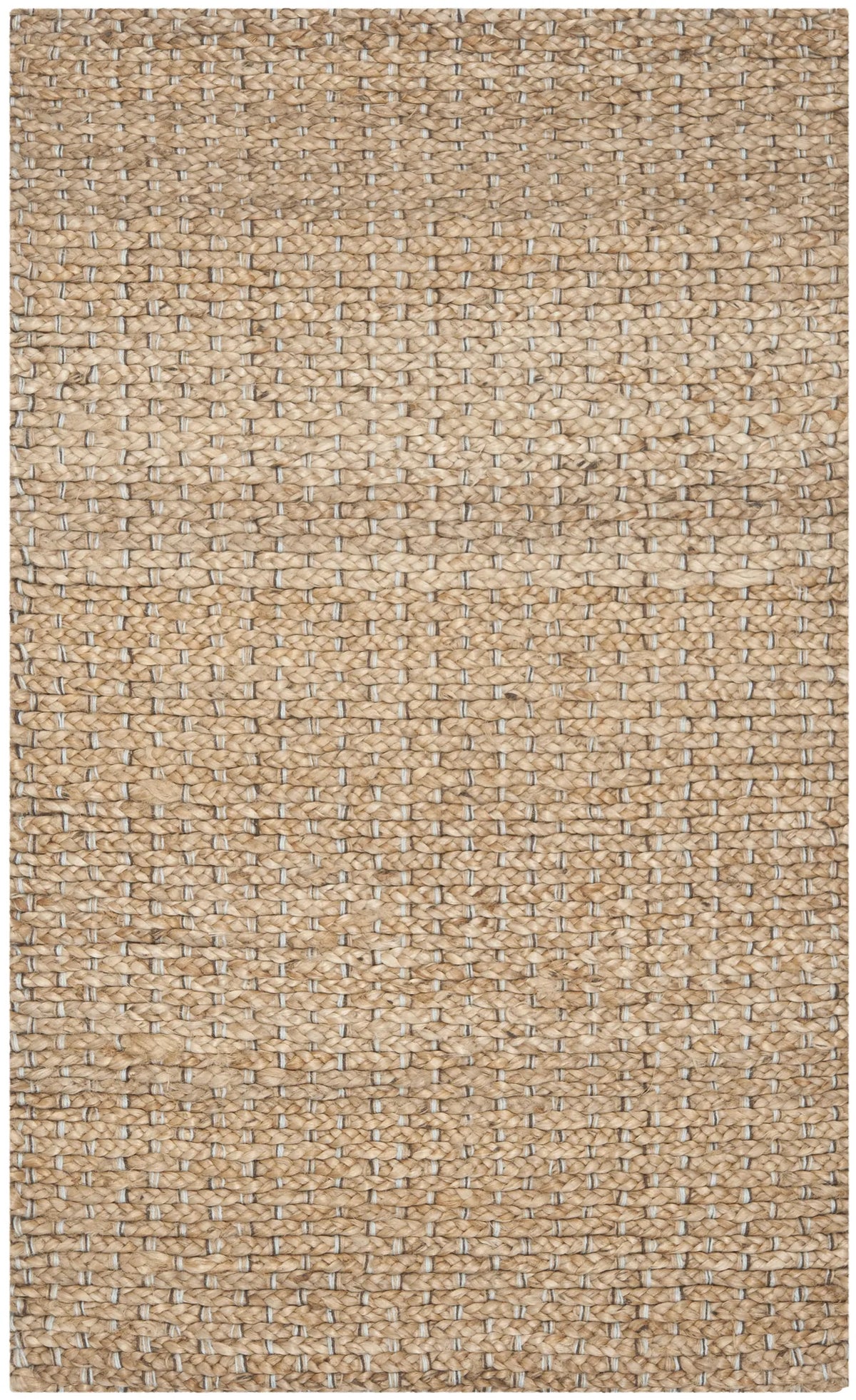 Safavieh Natural Fiber 2'-6" x 4'-0" Rug in Light Blue / Natural