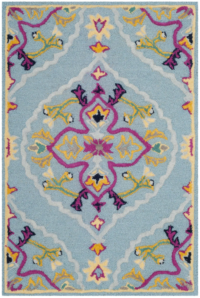 Safavieh Bellagio 2'-0" x 3'-0" Rug in Light Blue / Multi