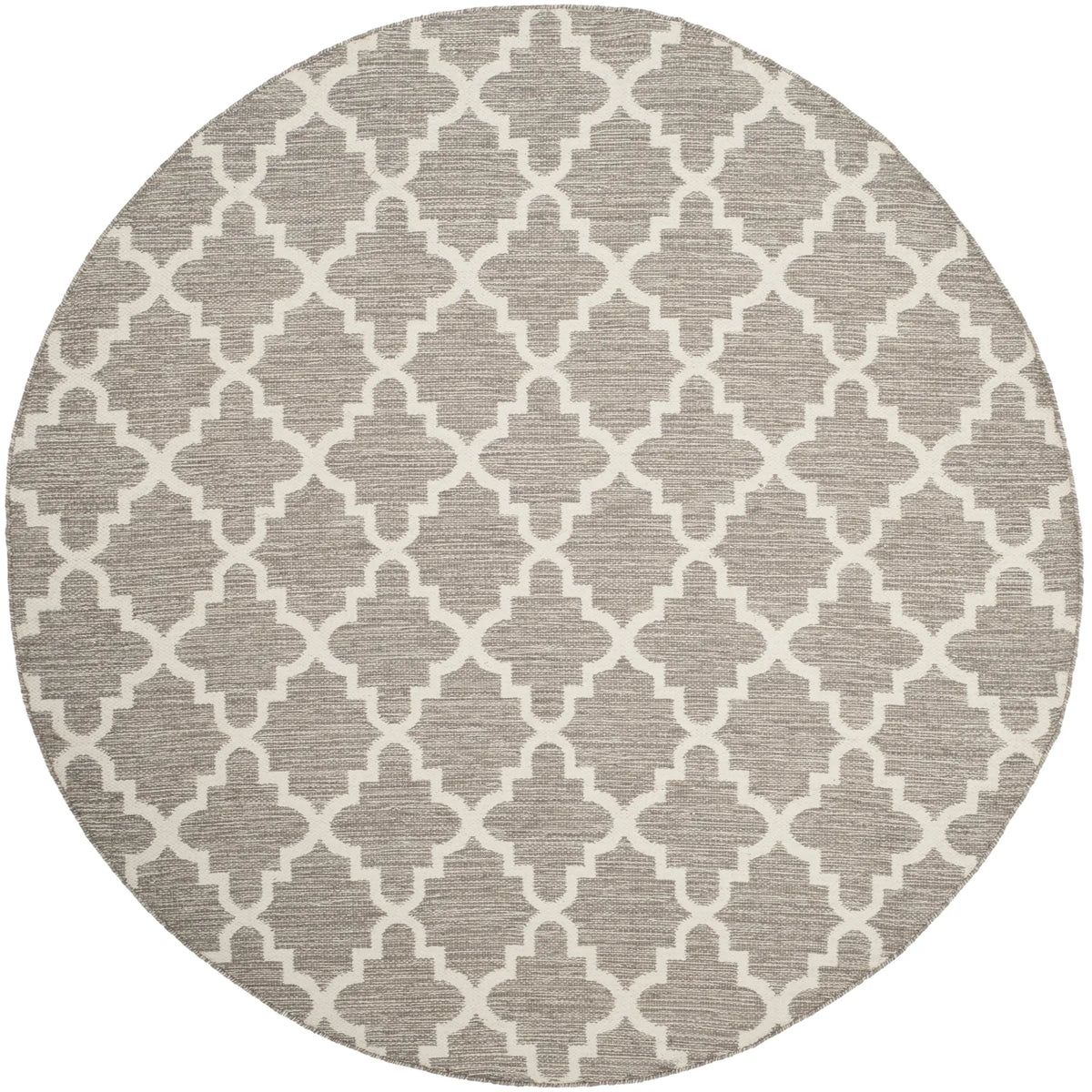 Safavieh Montauk 6'-0" x 6'-0" Rug in Grey / Ivory