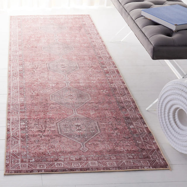Safavieh Tucson 2'-6" x 8'-0" Rug in Light Rust / Beige