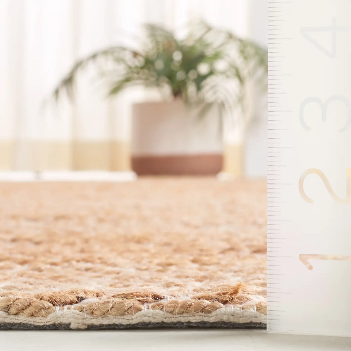Safavieh Natural Fiber 4'-0" x 6'-0" Rug in Natural / Ivory