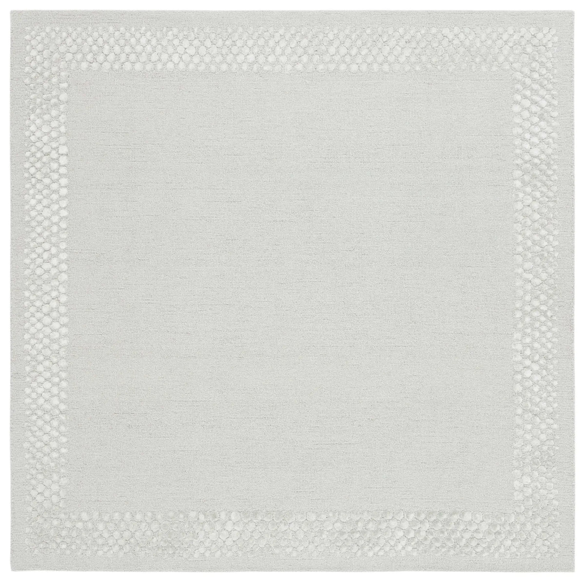 Safavieh Glamour 6'-0" x 6'-0" Rug in Light Grey