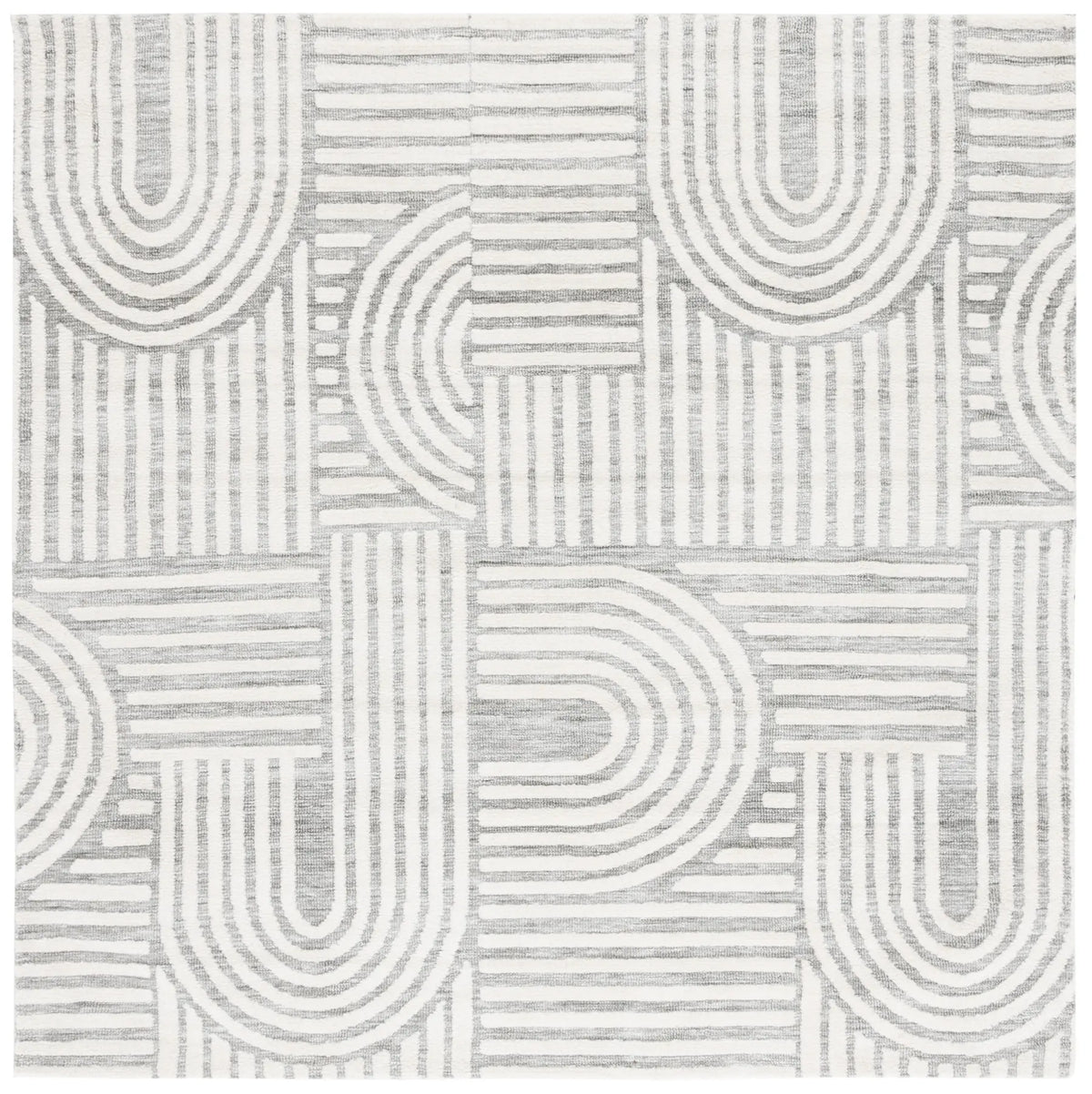 Safavieh Audrey 6'-0" x 6'-0" Rug in Grey / Ivory