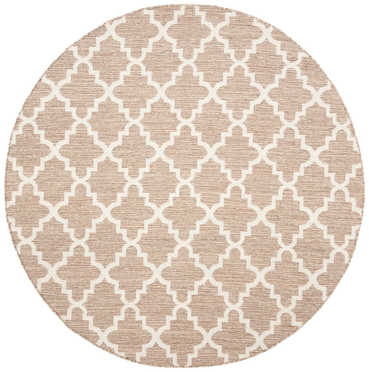 Safavieh Montauk 6'-0" x 6'-0" Rug in Beige / Ivory