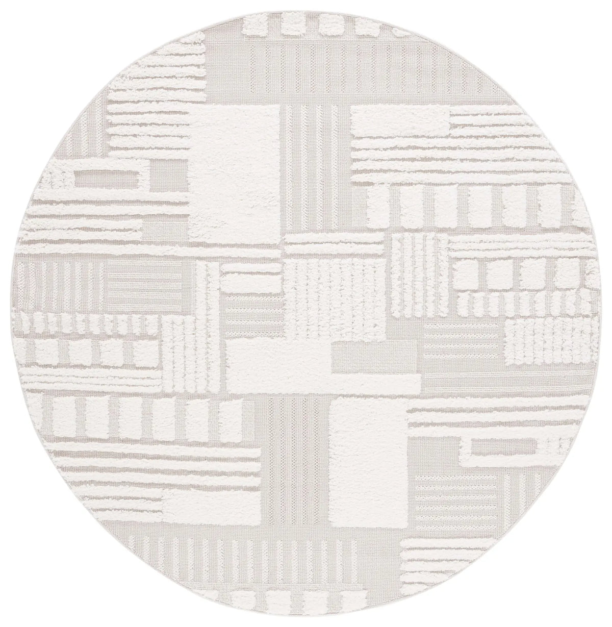Safavieh Trends 5'-3" x 5'-3" Rug in Beige / Ivory