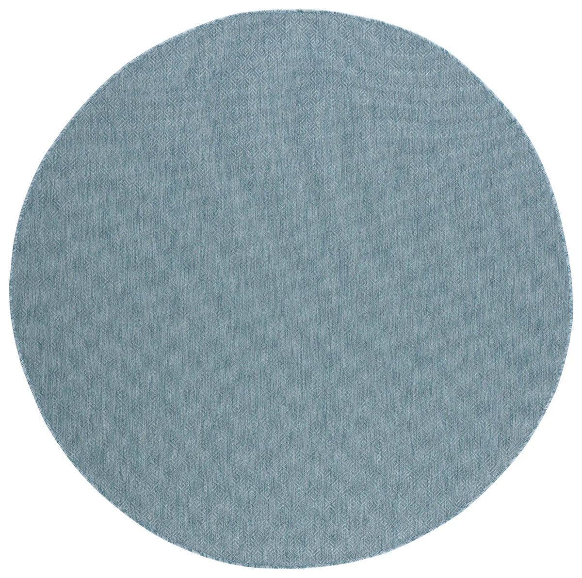 Safavieh Courtyard 5'-3" x 5'-3" Rug in Aqua / Aqua