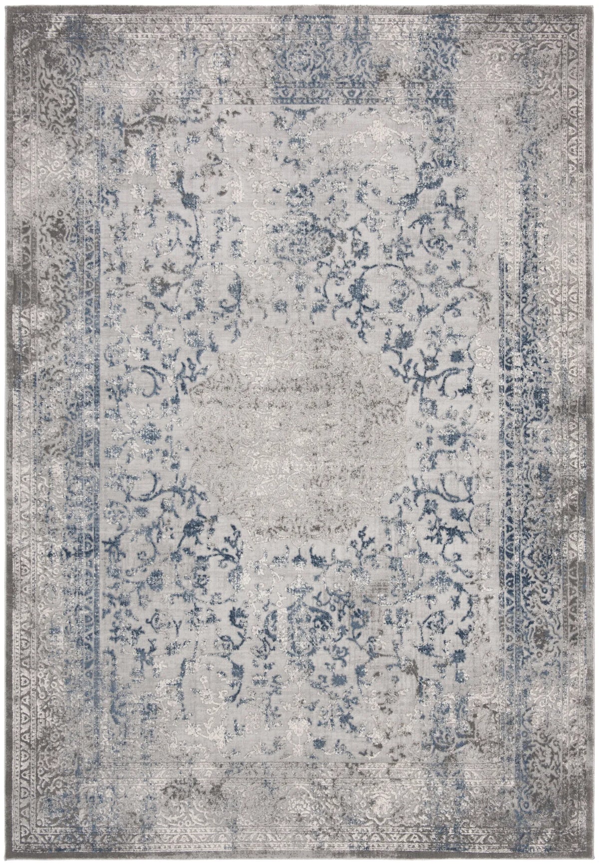 Safavieh Invista 4'-0" x 6'-0" Rug in Grey / Blue