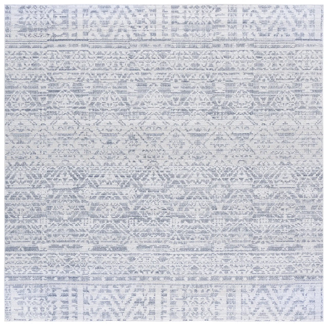 Safavieh Hunter 100 6'-7" x 6'-7" Rug in Ivory Grey / Dark Grey / Beige