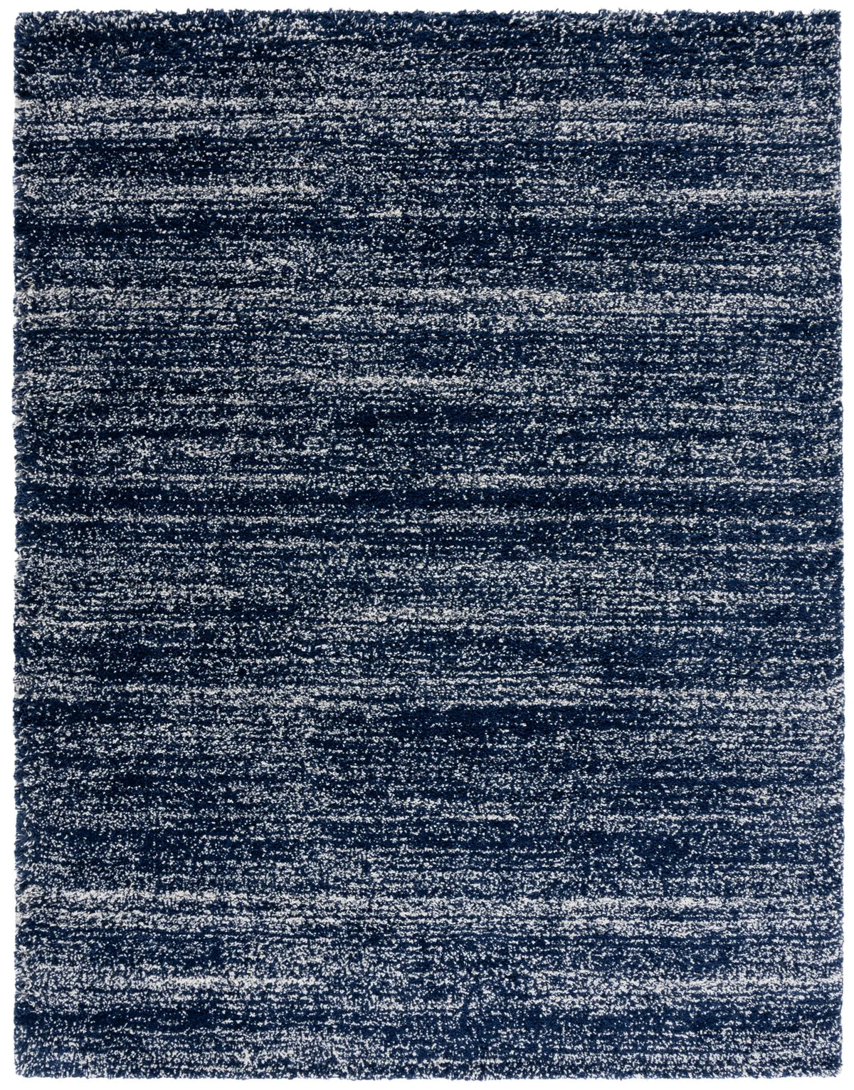 Safavieh Hudson Shag 10'-0" x 14'-0" Rug in Navy / Ivory