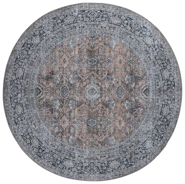 Safavieh Tucson 6'-0" x 6'-0" Rug in Copper / Olive