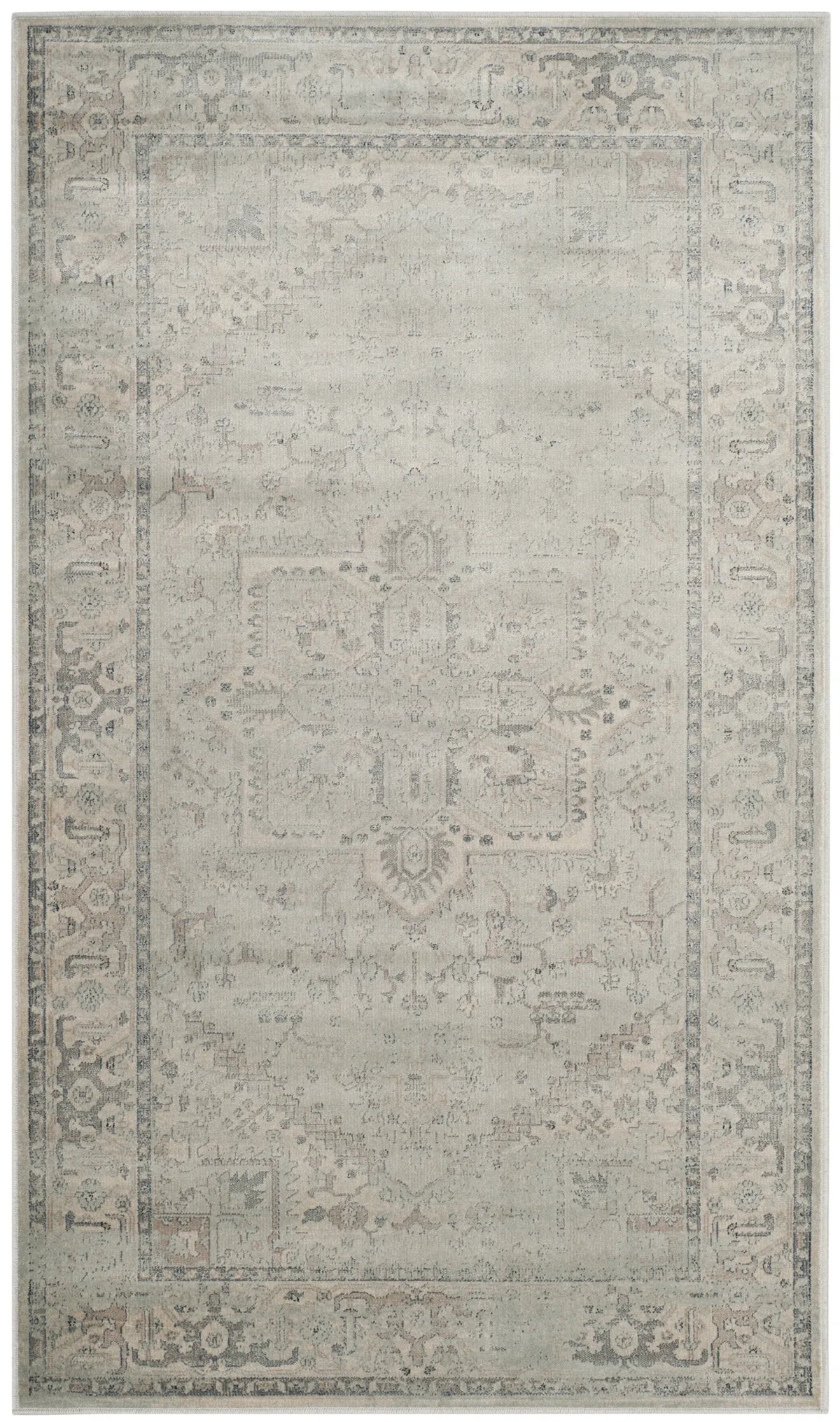 Safavieh Vintage 3'-3" x 5'-7" Rug in Light Blue