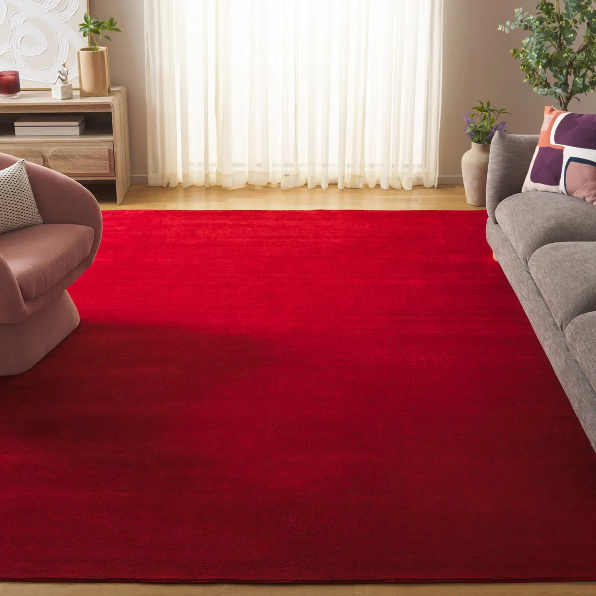 Safavieh Loft 300 10'-0" x 14'-0" Rug in Red