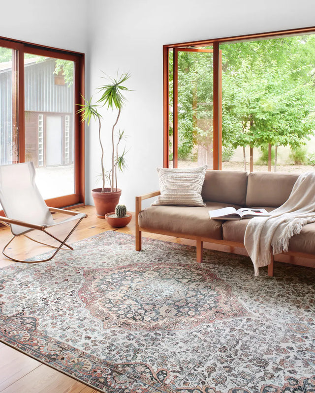 Loloi Wynter Wyn-01 Red/Multi Rugs - room scene 1