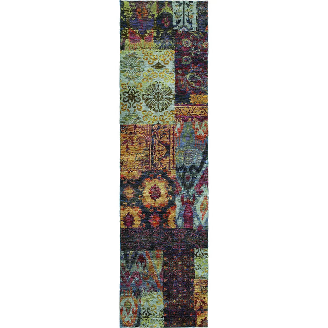 Oriental Weavers Sphinx Andorra 7137A Multi/Blue Rugs - runner